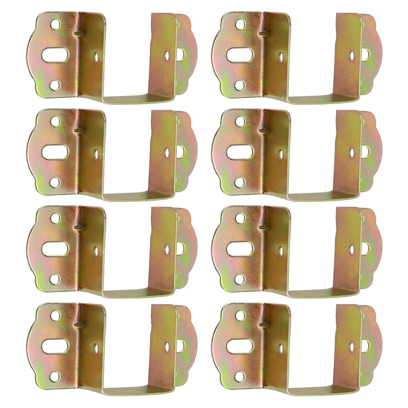 Tsophreniq Color Zinc 32Mm Metal Bed Frame Holders Bed Frame Anchors Furniture Fixing Hardware Simple Installation For Mattress Movement Furniture Fixing Hardware