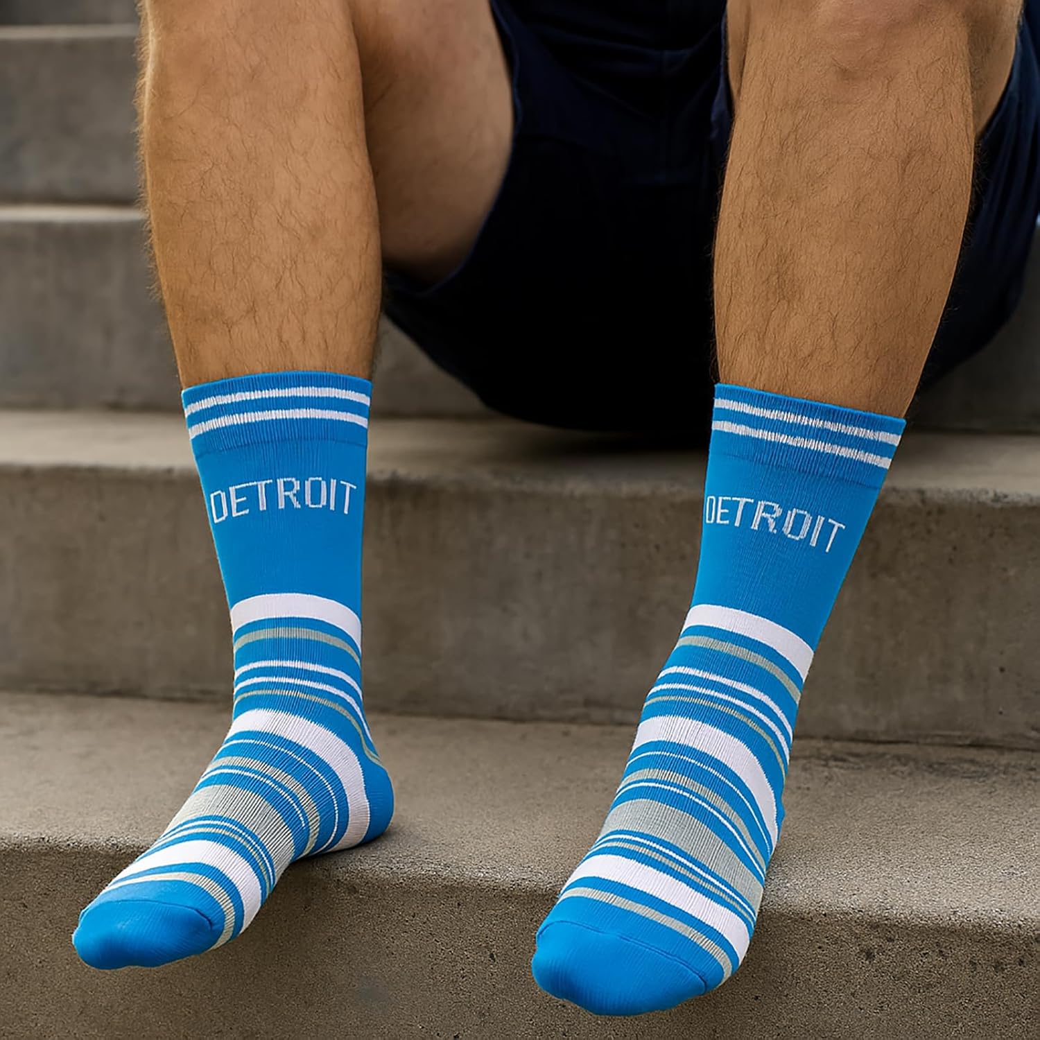 Vintage Classic Skull Cap Beanie Hat Cuffed Winter Hat Knit Comes with Warm Socks Gifts for Men Women Fans - Image 6