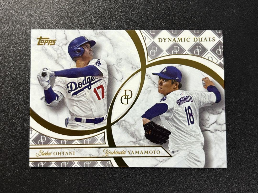 2024 Topps Dynamic Duals 大谷翔平 山本由伸5/10 2024 Topps Dynamic Duals 大谷翔平 山本由伸5/10 - メルカリ