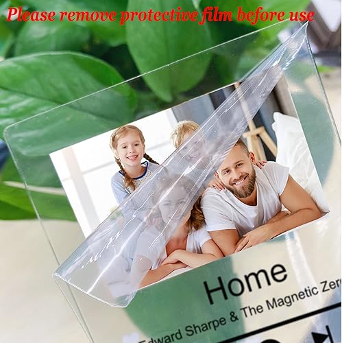 Miniatura 6 de Skartam Placa de canción acrílica personalizada con marco de fotos, cubierta de álbum de fotos personalizada para el día de San Valentín,