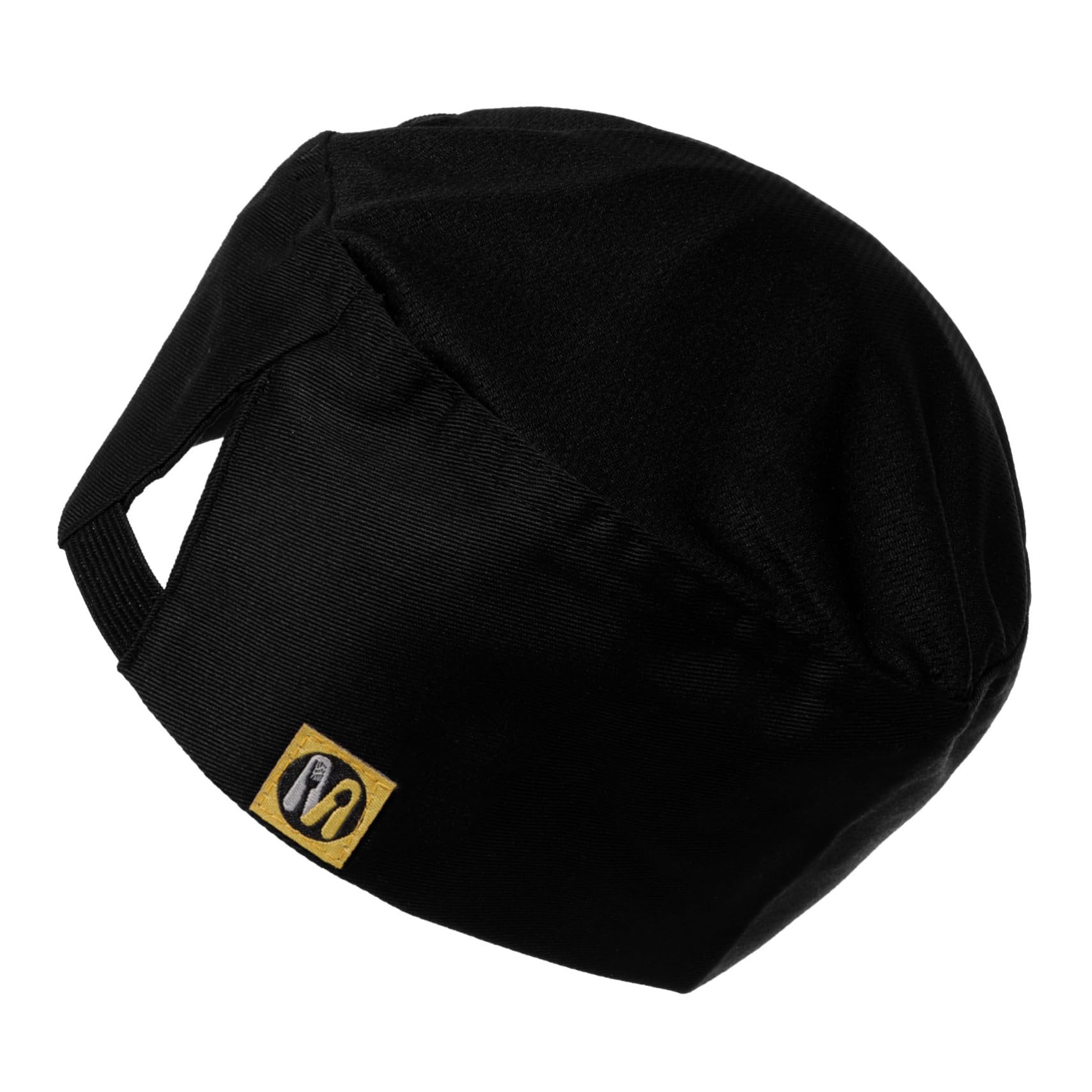 Ipetboom Sombrero de Cocinero Tapa de Catering Sombreros de Chef para Hombres Sí Gorras de Cocinero Gorro de Chef Sombrero de Turbante para Servir algodón Black