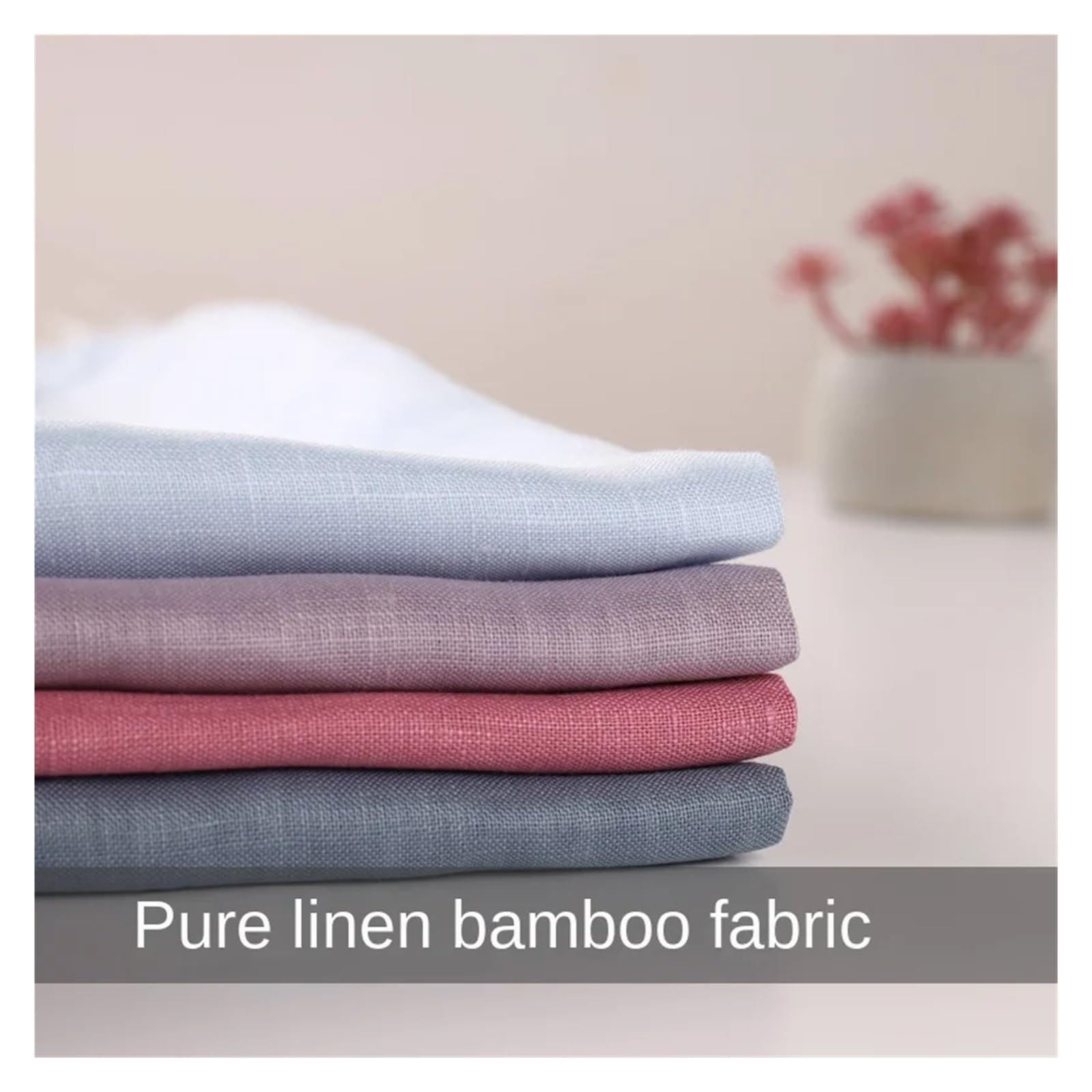 Rouleau De Tissu Lin Tissu Pur Lin
