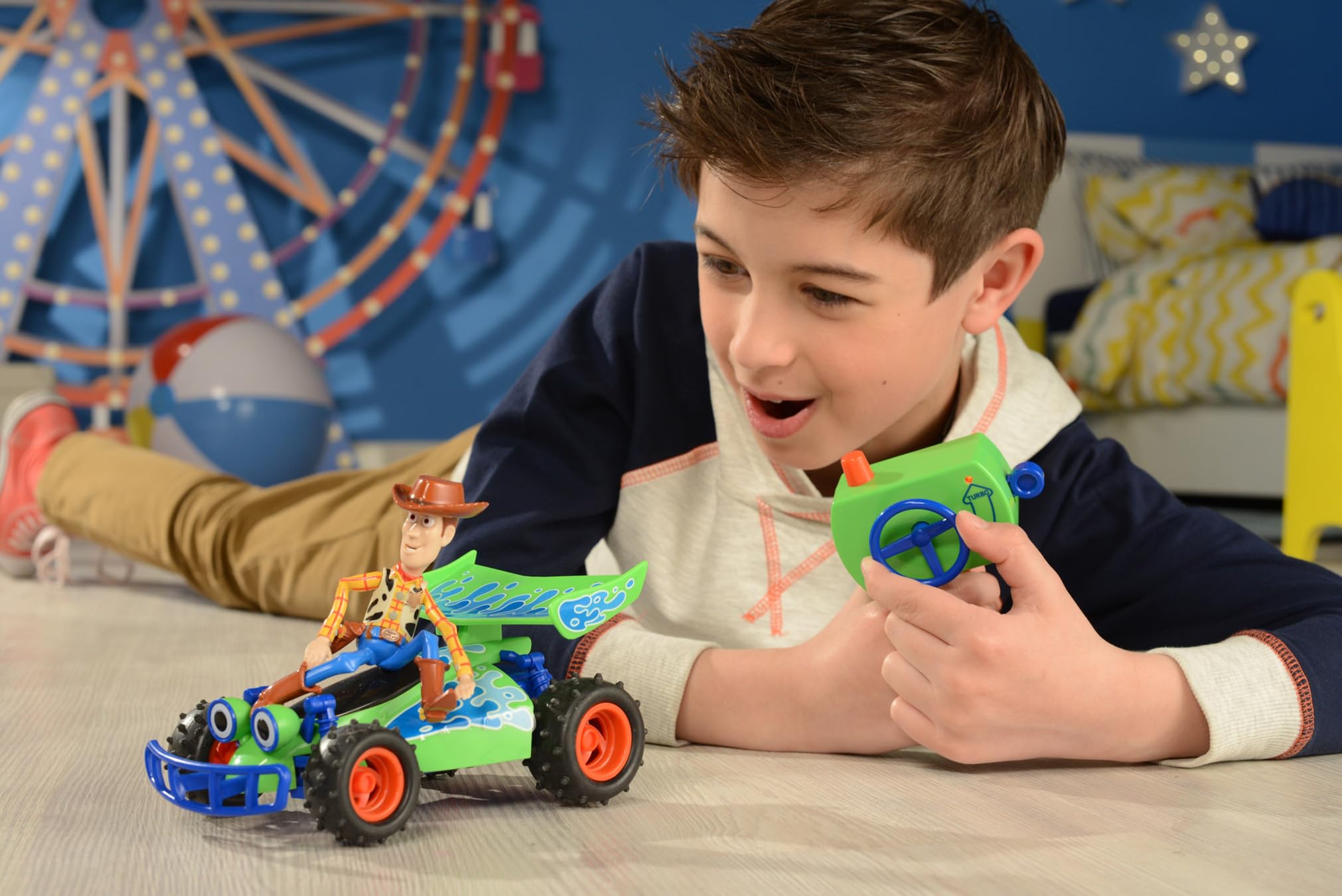 Jada RC Toy Story Buggy avec Woody 1:24
