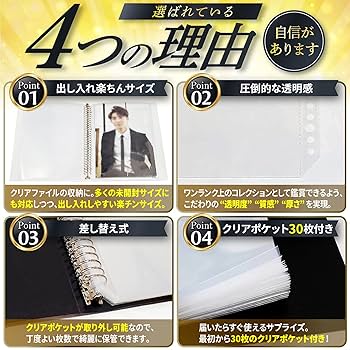 専用 ♡おまとめ保管 ファスナー付きコレクションファイル【ハピラコラボ】 | 推し活