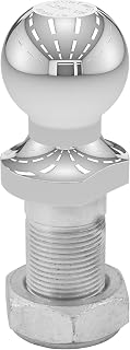 CURT 48810 Replacement 1-7/8-Inch Pintle Hitch Ball, 6,000 lbs, 1-1/4-Inch Shank Diameter, Chrome