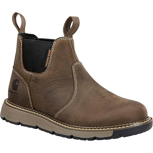 Carhartt Women's Millbrook Water Resistant Romeo Wedge Chelsea Boot