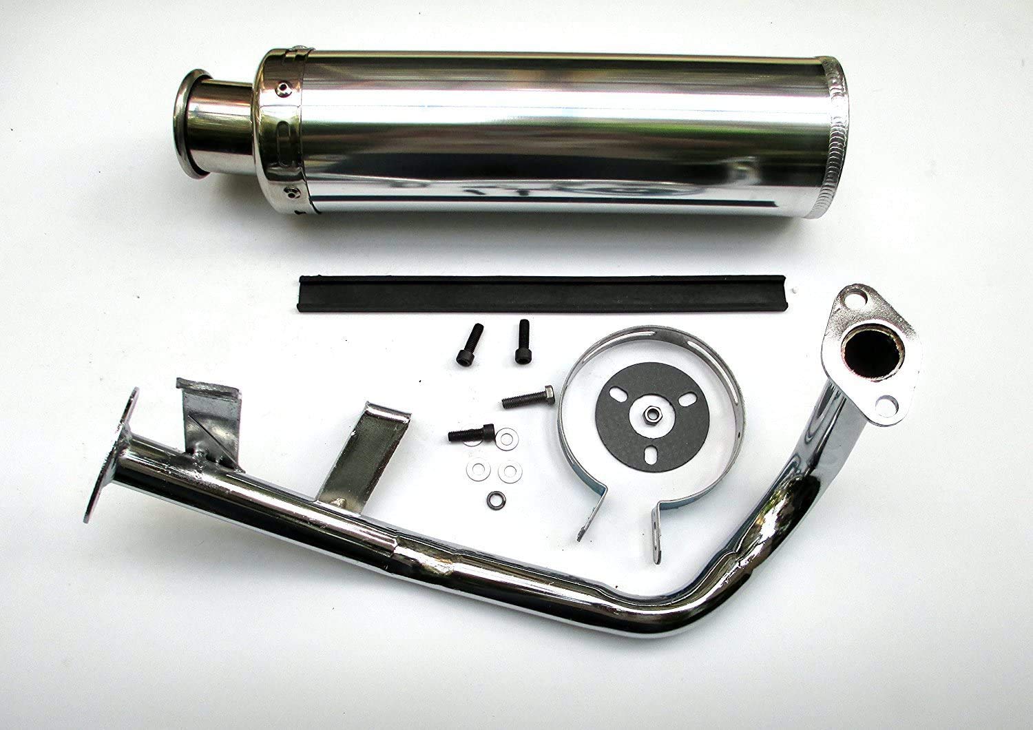 complete-exhaust-for-qmb139-4-stroke-50cc-scooters-exhaust-muffler