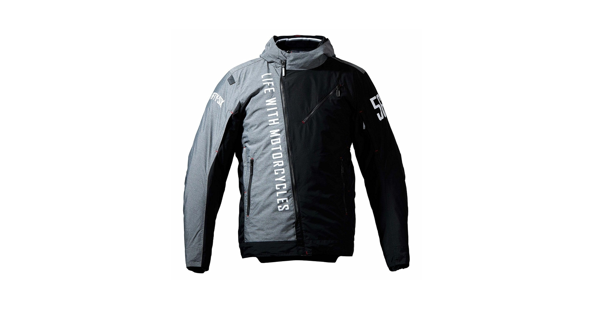 56design SLASH JACKET LLブラック/グレー SLASH JACKET – 56design WebStore
