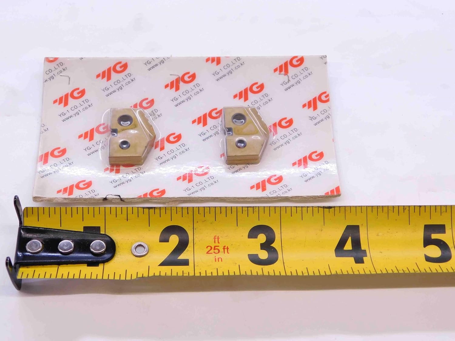 2pcs New YG1 25/32" Dia Series #1 S01110 TiN Coated HSS Spade Drill Inserts - DCT-NS2369