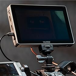 VILTROX DC-A1 2800nit Video Field Monitor, 7 Inch Touchscreen 60Hz 4K Camera External Monitor with Cooling Fans, 1920x1080 DSLR Monitor 4K HDMI in/Out, 170° Wide Angle