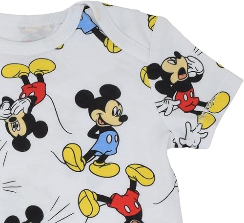 Miniatura 7 de Disney Pixar Toy Story Rex Slinky Dog Buzz Lightyear Baby - Paquete de 5 mamelucos para recién nacidos a bebés