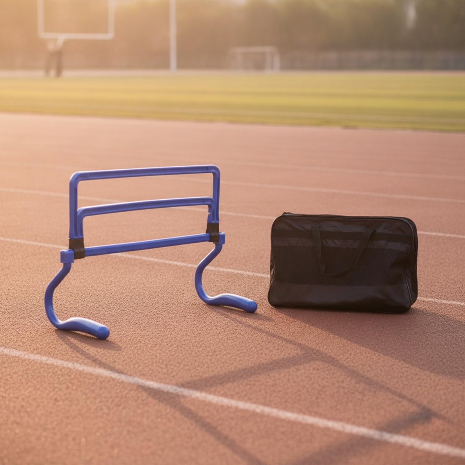 5 Pezzi Ostacolo per Agilità | Resistenti, Ostacolo Pieghevole, Portatile, per Preparazione sportiva, Atleti, Allenatori