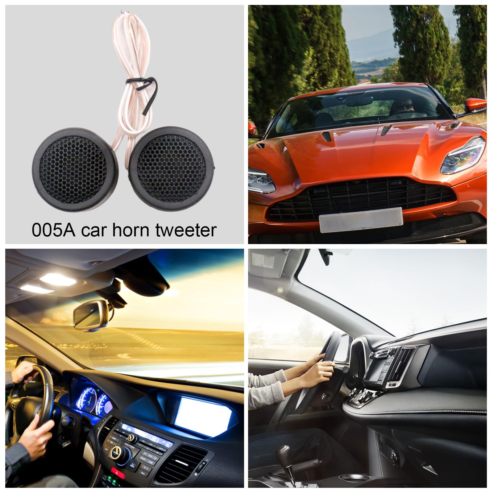 Amazon.co.jp: 車用ツイーター - ミニ ツイーター スピーカー 500W 高 