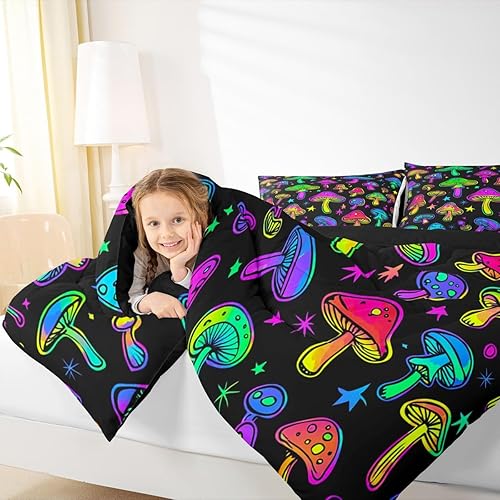 Vista 27 de Juego de edredón de bandera estadounidense, juego de ropa de cama tamaño Queen, juego de ropa de cama militar con armas del ejército para niños