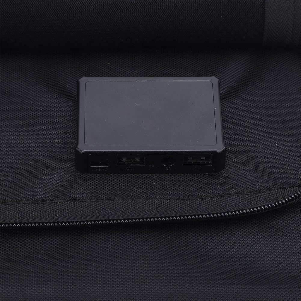 Caricatore solare pieghevole 30W IP65 impermeabile | 30 W di potenza, impermeabile IP65, pieghevole, tessuto Oxford, doppia USB, campeggio escursionismo