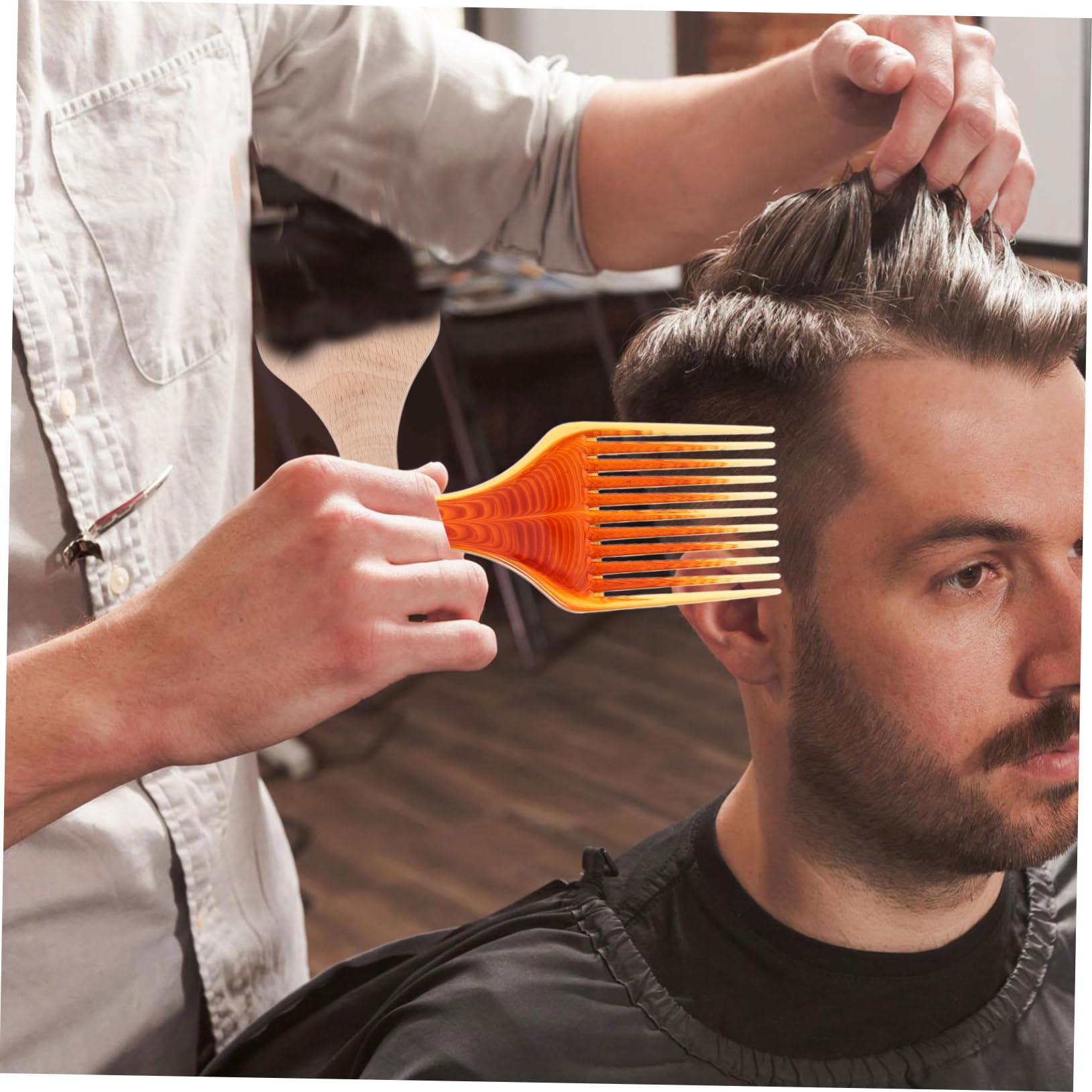 Baluue 20stücke Teiliges Haarpickkamm Für Afro- Breitzahn-comb Für Styling Entwirren Und Färben Robustem Kunststoff Für Und Vielseitige Anwendung
