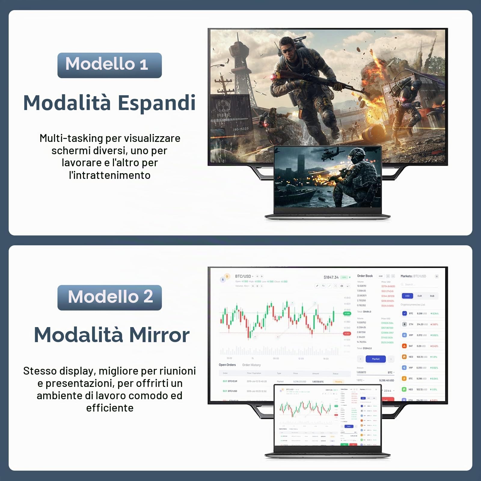 SHULIANCABLE Adattatore HDMI Femmina a VGA Maschio 1080P, Trasmissione unidirezionale da HDMI a VGA Nessun supporto audio (15CM)