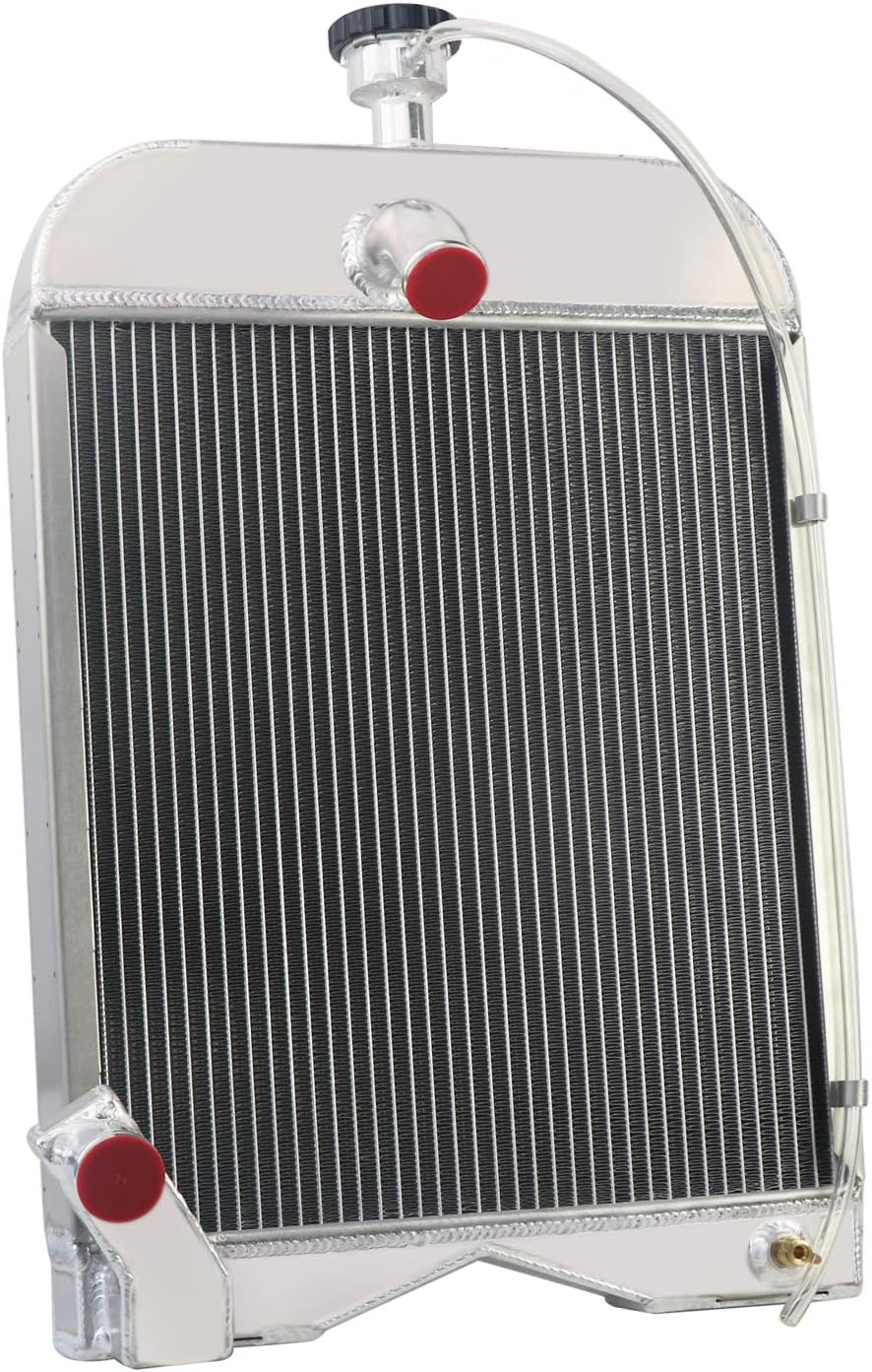 Tractor Radiator Compatible for Ford 8N 9N 2N Tractors Replaces OEM# 8N8005 86551430 8N 8005 Aluminum Radiators