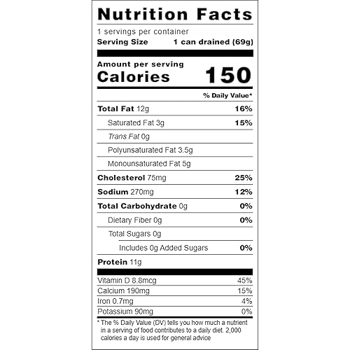 Miniatura 2 de Chicken of the Sea - Sardinas aceite de oliva extravirgen 375 onzas paquete de 18