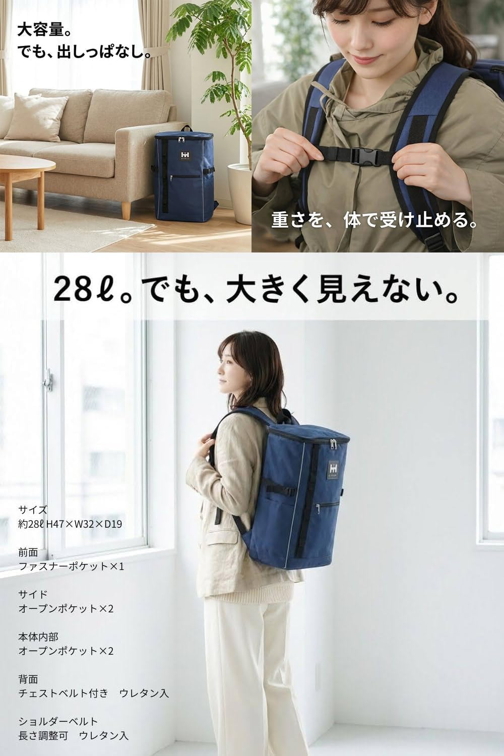 Amazon.co.jp: HIH 防災セット 1人用 ソーラーパネル付き 防災リュック