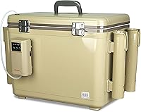 Vista 7 de ENGEL - Enfriador de cebo vivo PRO para pesca - Cubo portátil de pececillos y cebo con aireador recargable de iones de litio