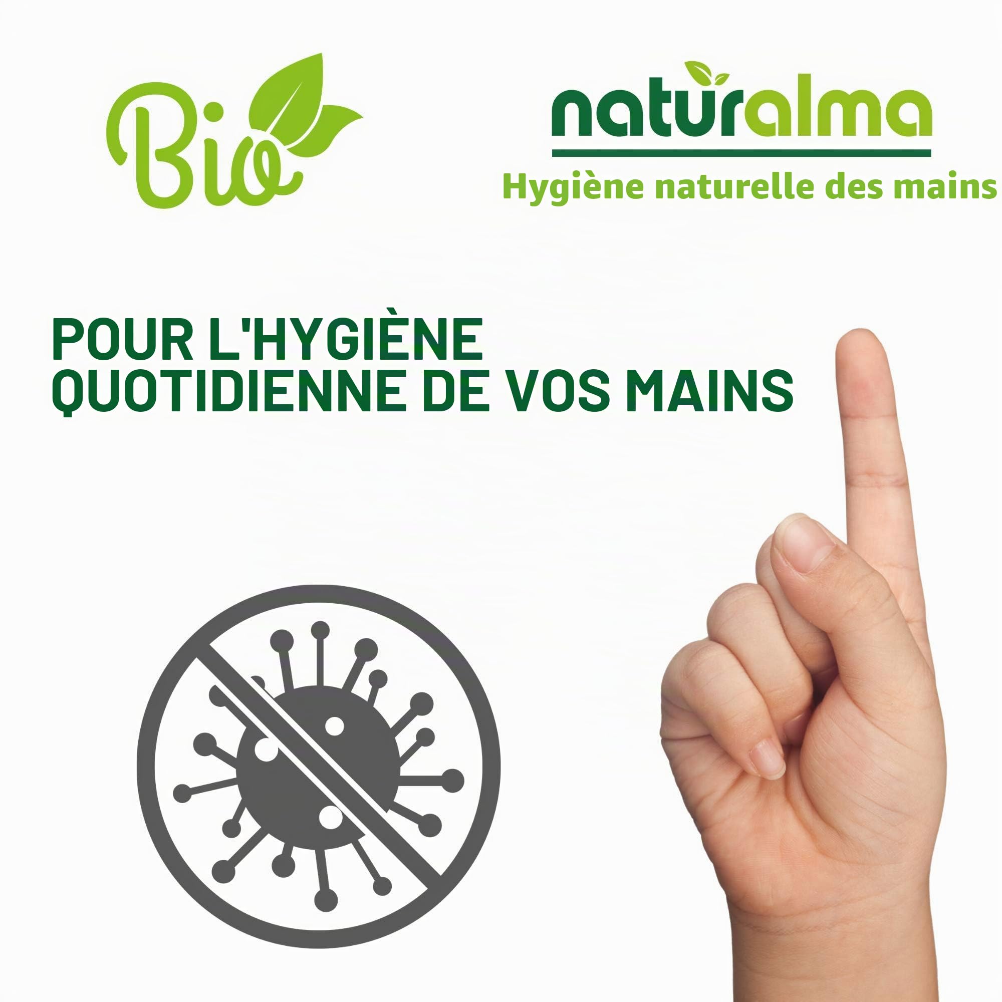 Savon artisanal végétal TEA TREE ET HUILE DE NEEM Bio 2 X 100g Naturalma processus de traitement à basse température végétalien