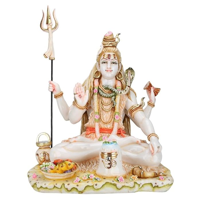 Buy Big Lord Shiva Statue, Mahadev Shankar Sculpture, Marble Shiv