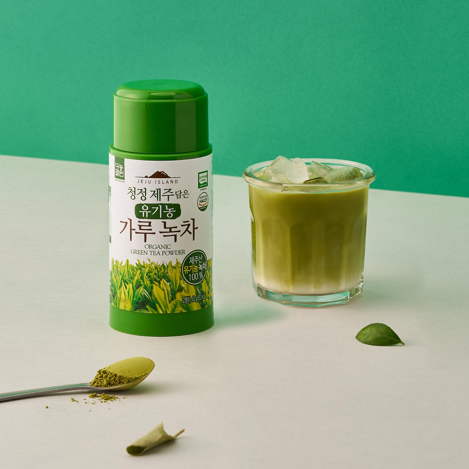 100 Organic Jeju Island Matcha Green Tea Powder 40g 1 Pack — view 5