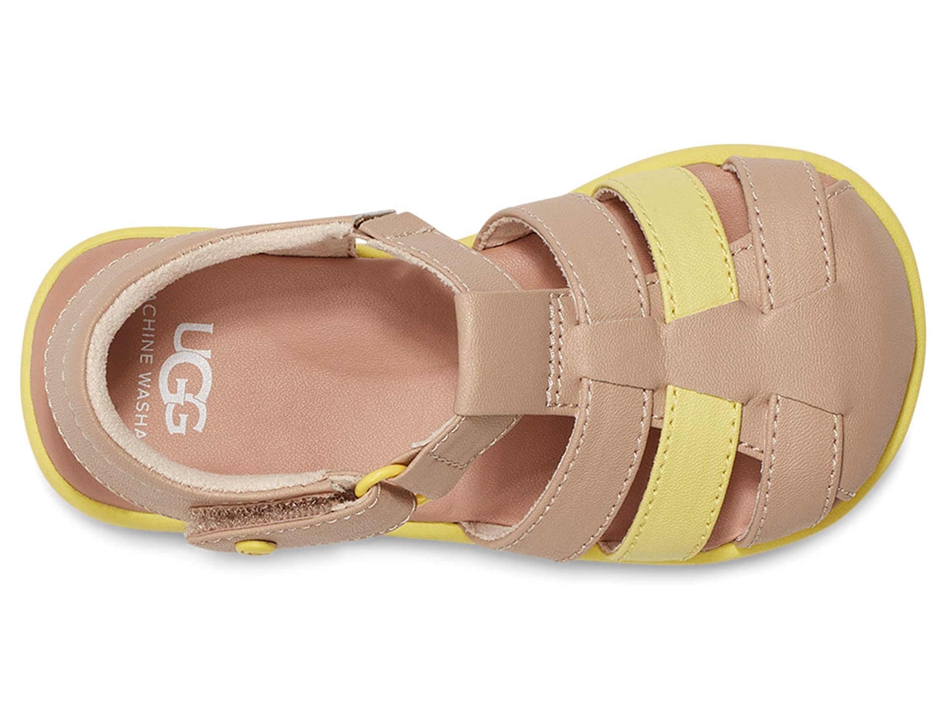 UGG Baby I Kolding Fisherman Sandal, Driftwood, US 2-3 Unisex Infant