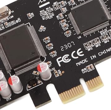 Bewinner PCI E Sound Card for Computer with S/PDIF Interface Out Out Support Left/Right Output Ideal for Games and Music 1 X CD Driver 1 X CD