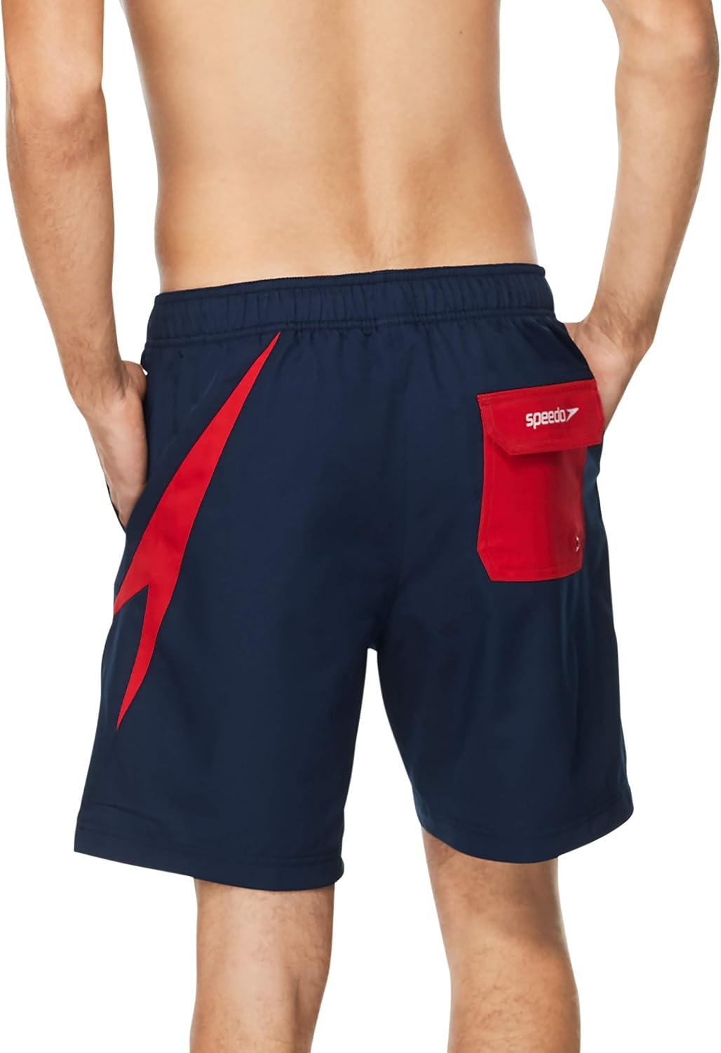Speedo Men's Swim Trunk Mid Length Redondo Solid
