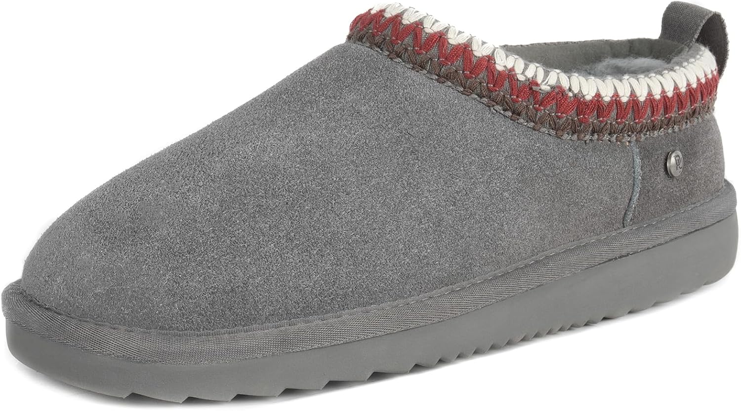 Women's Australian Sheepskin Suede Slip-On Clog Slippers