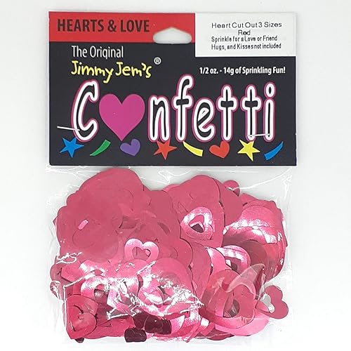 Miniatura 5 de Corazón de confeti recortado amor sin fin - paquete al por menor #8059 QS0