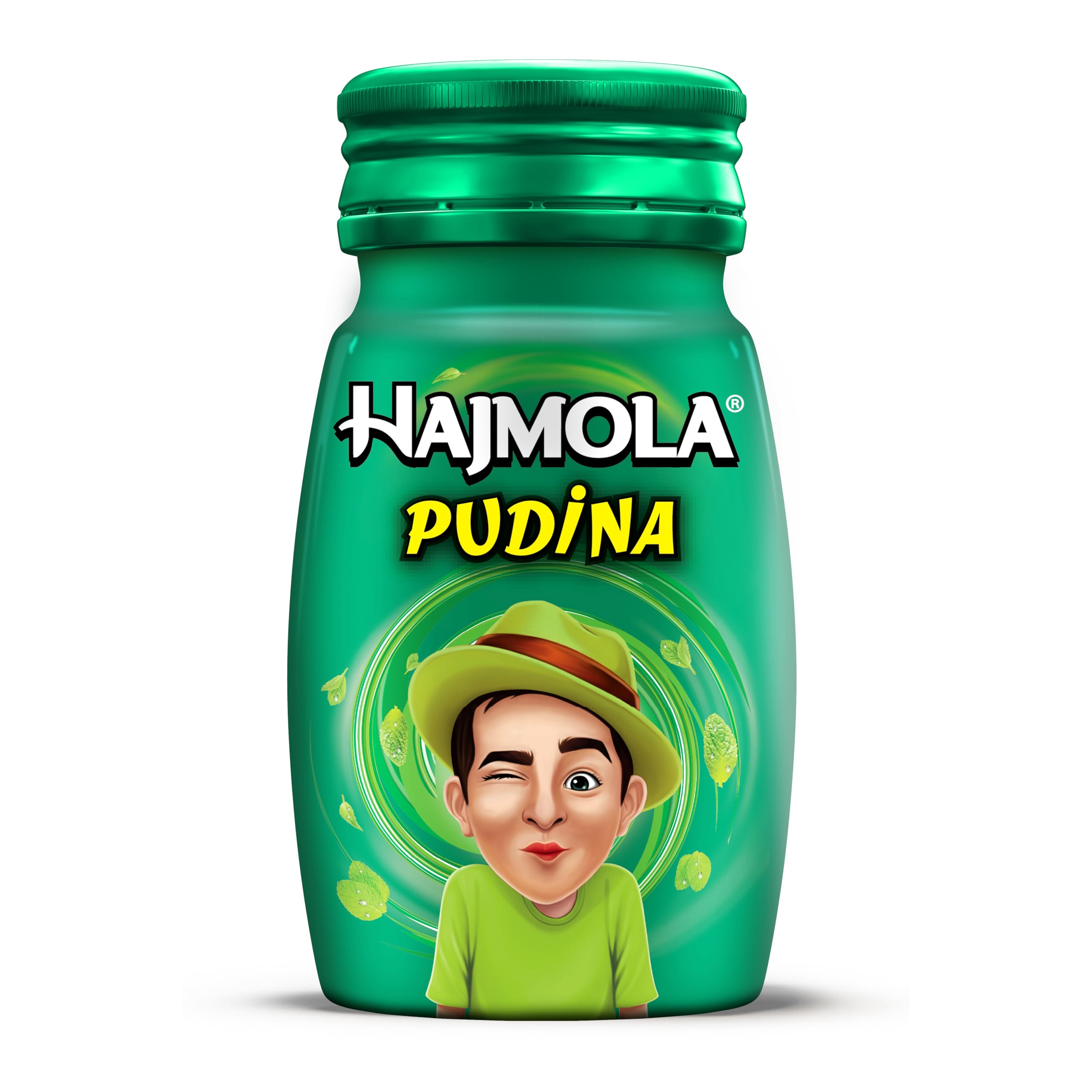Dabur Hajmola : 100% Ayurvedic Tasty Digestive Tablets for Improved Digestion and Relief from flatulence , Pudina flavour-120 tabs-picture-4