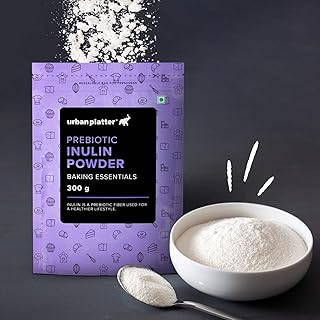 Urban Platter Inulin Powder, 300g (Fructo-Oligosaccharides | FOS | Prebiotic & Rich in Soluble Dietary Fiber | Supports Gut Health)-picture-27