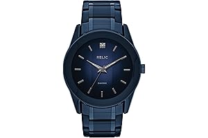 Relic by Fossil Men's Rylan Navy Blue Watch: A Timeless Classic