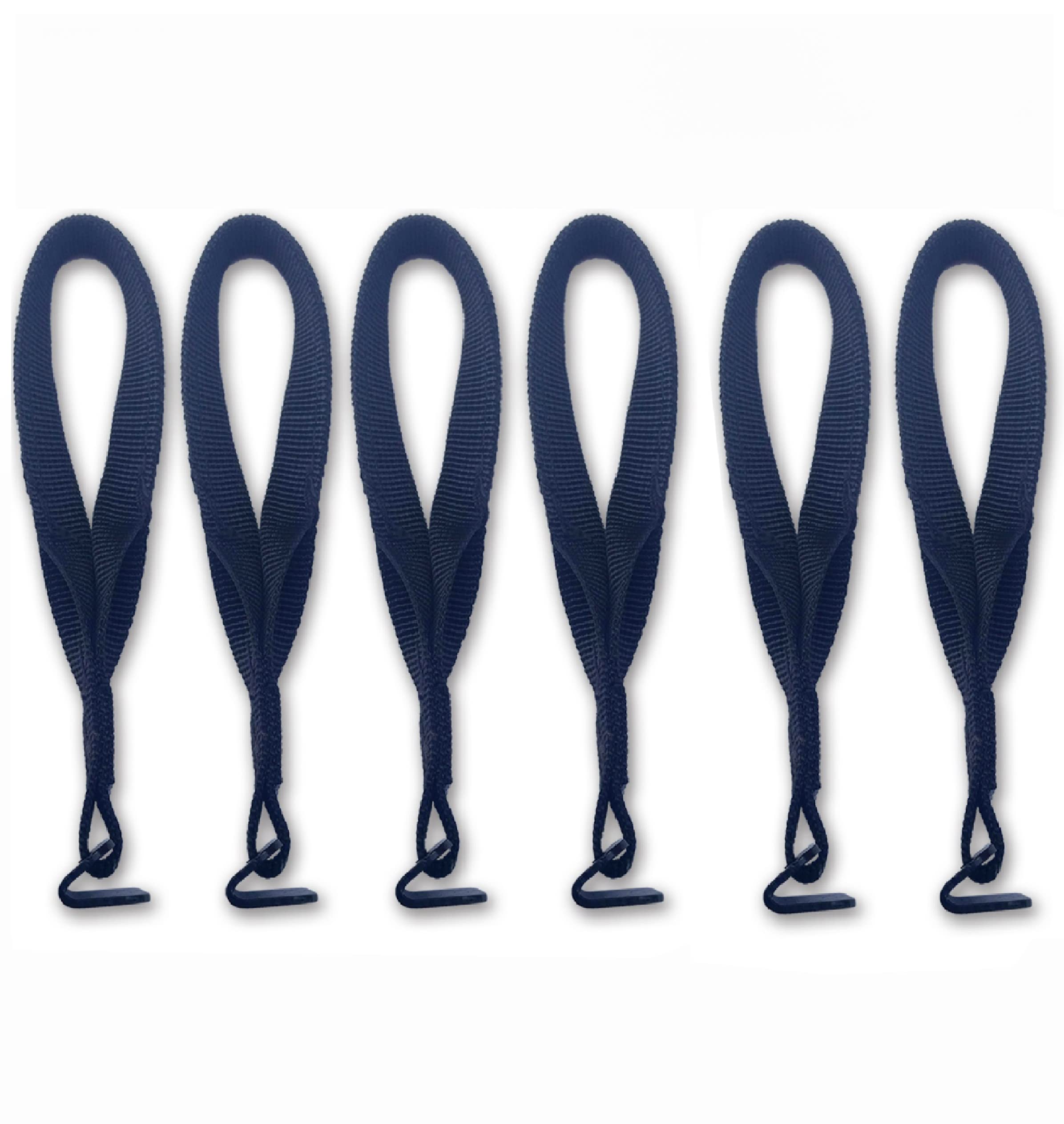Buy RoofPax 6 Rooftop Cargo Tie Down Hook Straps for Strapping Down Any