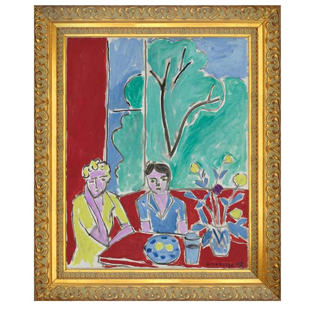 Amazon.com: Henri Matisse Two Girls Canvas Wall Art for Living