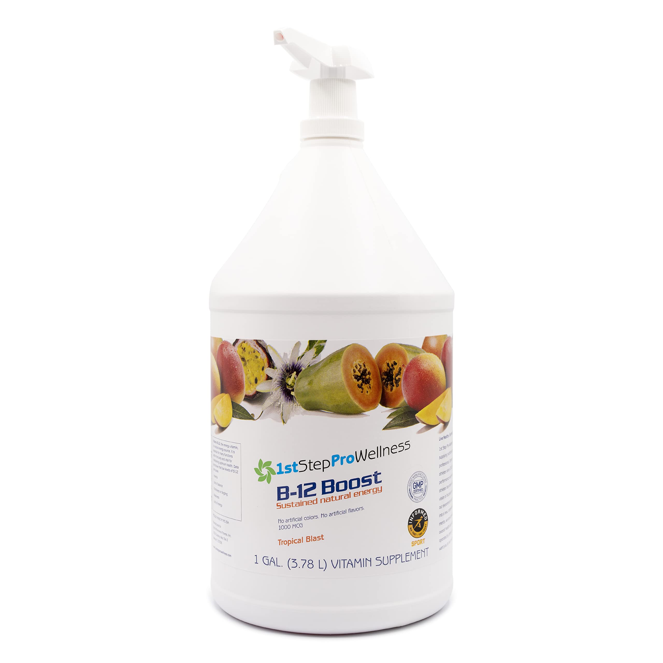 B12 Tropical Blast 128 fl oz (1 gal)
