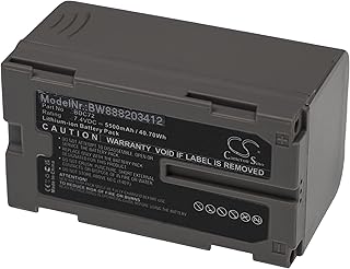 vhbw Bateria recarregável compatível com Topcon Total Station GM-52 medidor (5500 mAh, 7,4 V, Li-Ion)