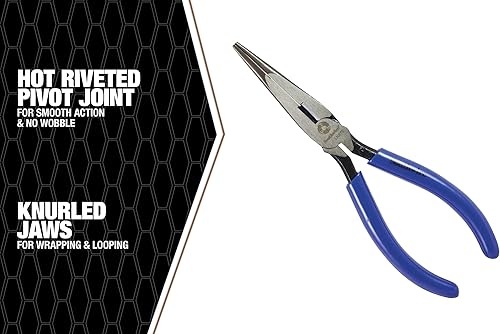 Miniatura 5 de Southwire Alicates de punta larga LNP7D con cortador lateral y asas sumergidas 7 pulgadas