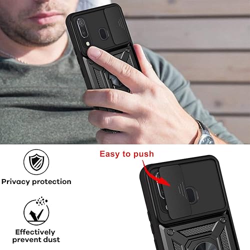 Vista 255 de Carcasa de soporte compatible con Motorola Razr 2023, con cubierta deslizante para lente de cámara compatible con Motorola Razr 40 5G 2023 XT2323-1