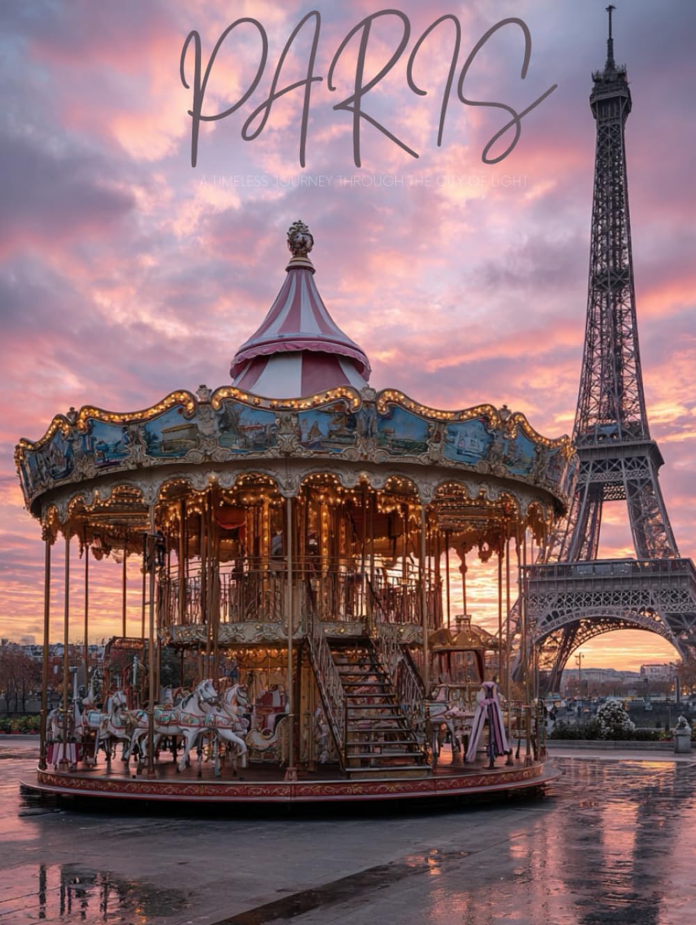 Paris: A Timeless Journey Through the City of Light: Stunning Photography of Paris Landmarks, Hidden Streets, Romantic Cafés, and Iconic Architecture — A Luxury Coffee Table Book