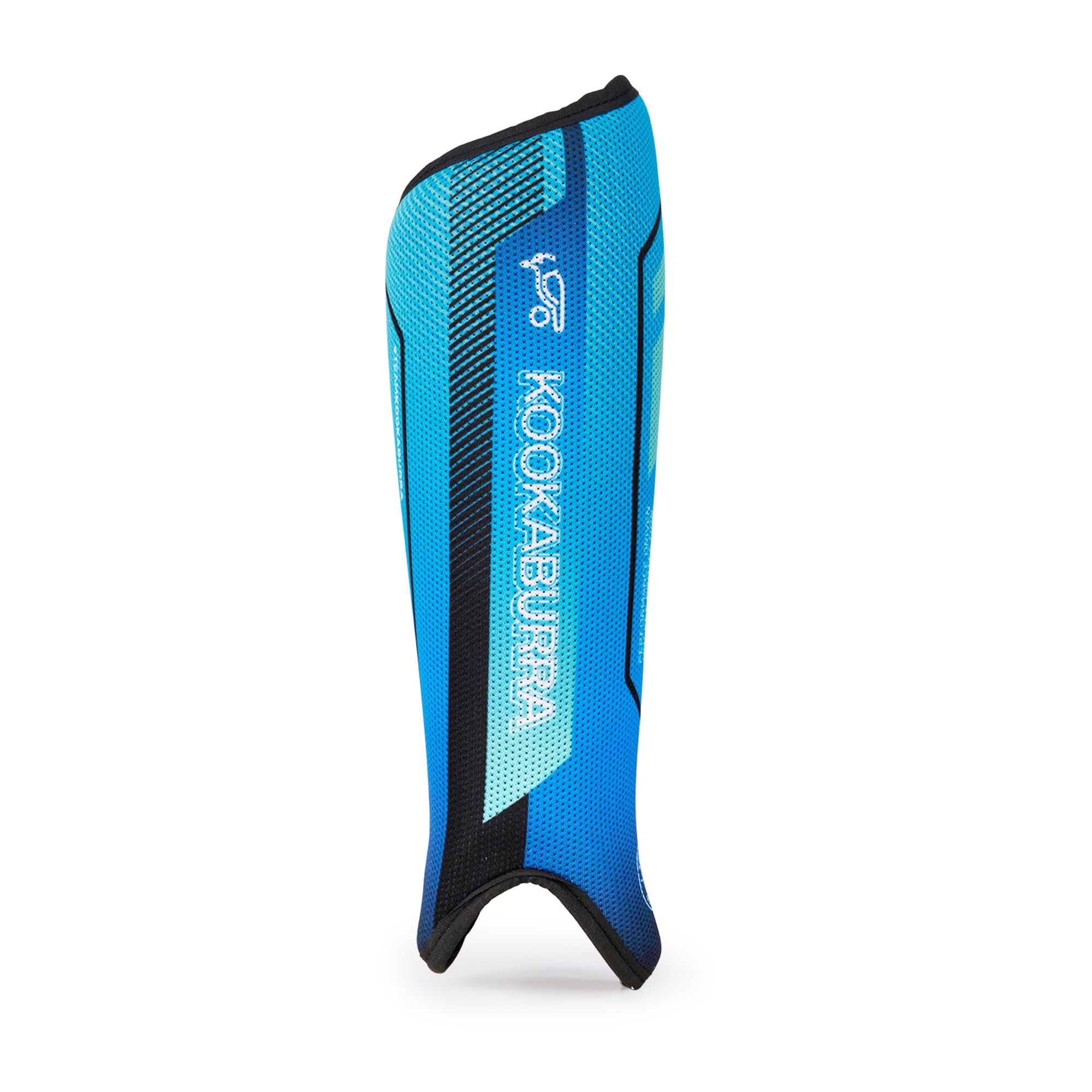 Kookaburra Convert Espinilleras - Medianas - Azure/Menta. Carcasa Ligera de PVC, Forro de Espuma y Estilo sublimado Atrevido Jugadores de Hockey de Nivel Juvenil y Club.