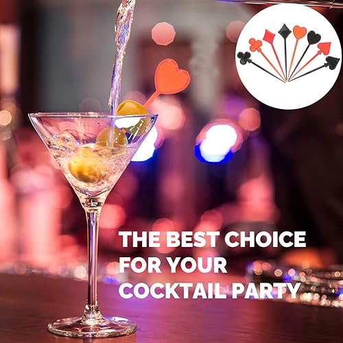 Miniatura 6 de 200 piezas de tenedor de frutas para fiestas, cócteles, palitos creativos para aperitivos, palitos de cóctel, palillos de cóctel para decoración de