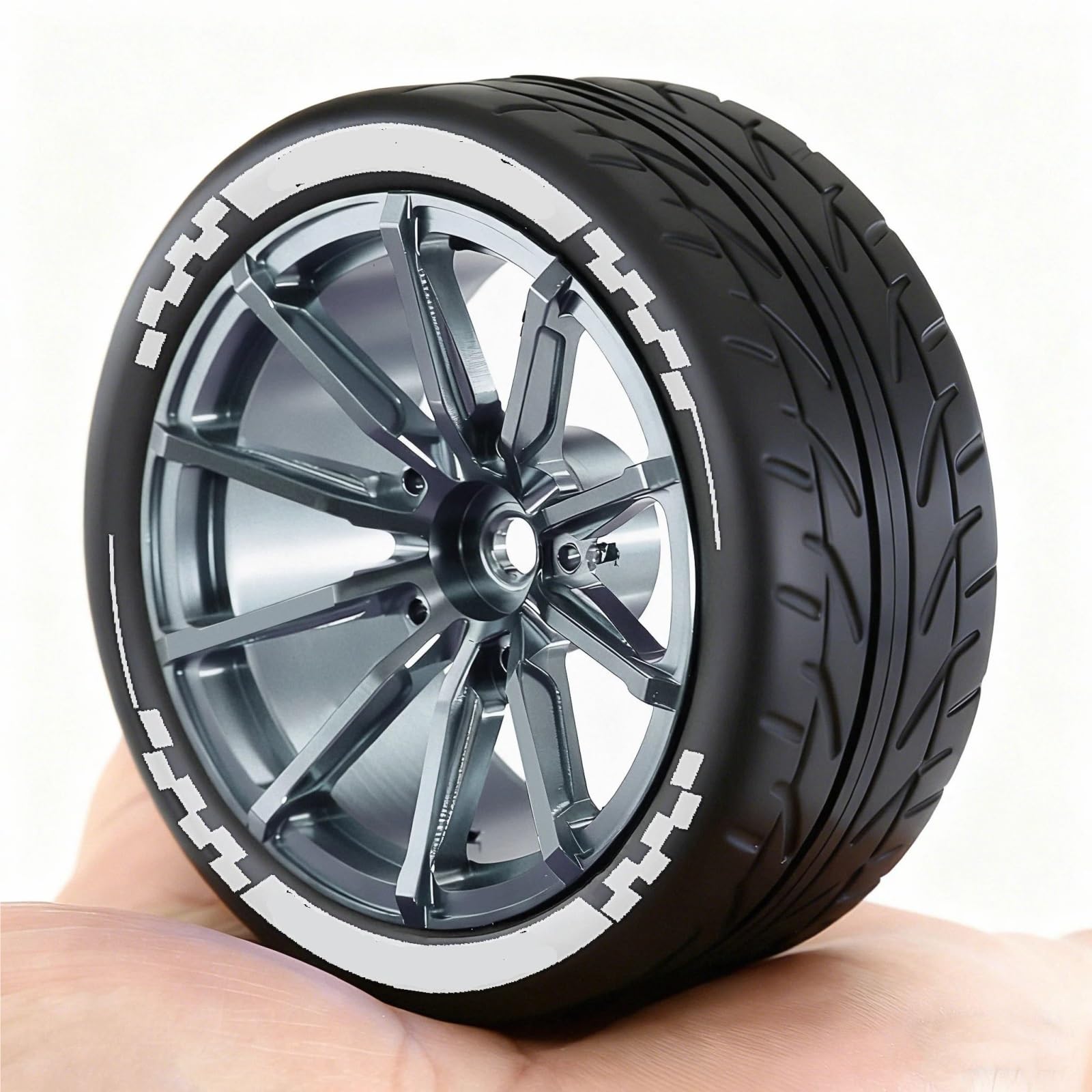 Neumáticos Carretera 2,55 Pulgada para Tamiya para TT01 para TT02