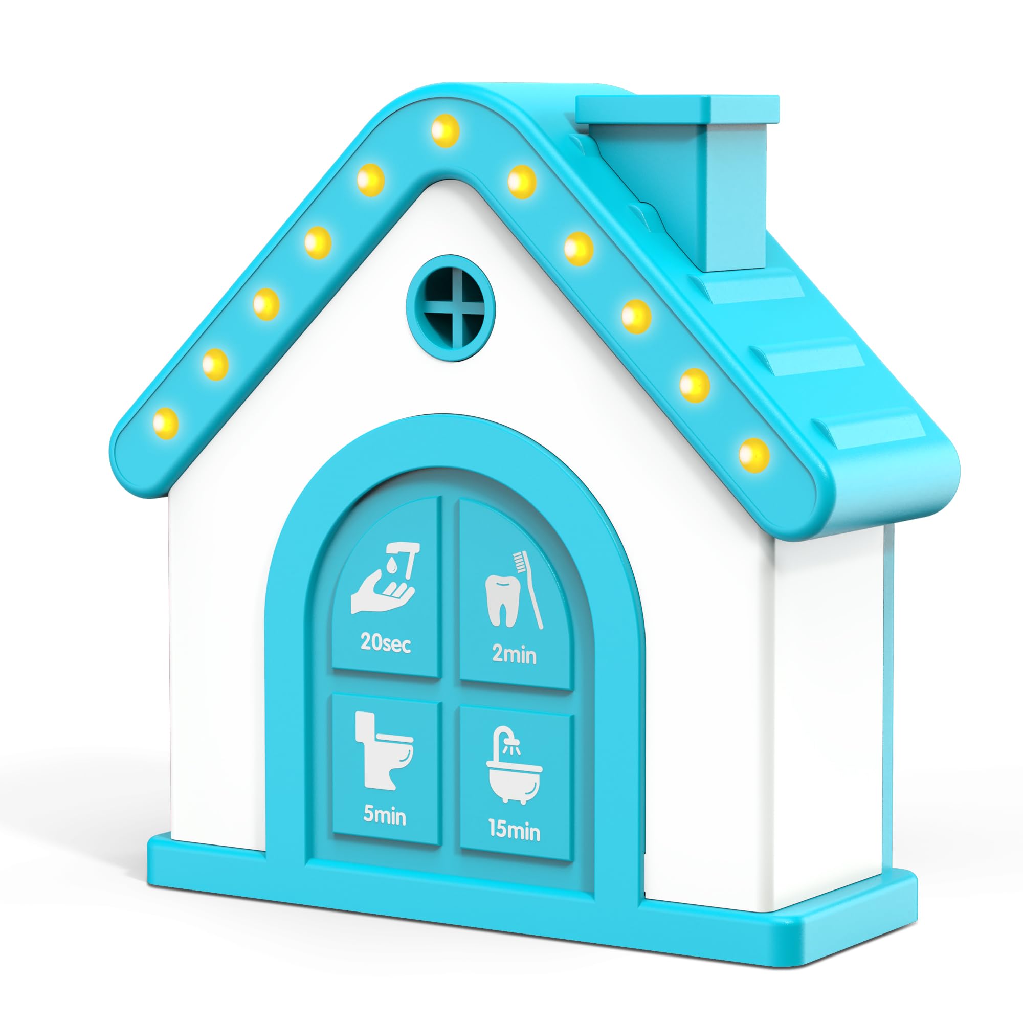 Timer for Kids, Toothbrushing, Hand Washing, Toilet, Shower, Blue