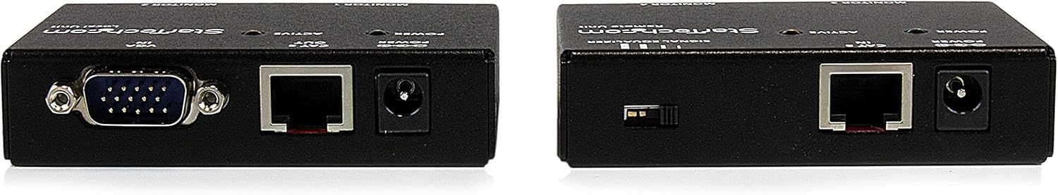 StarTech.com VGA Video Extender over Cat5 (ST121 Series) - Up to 500ft (150m) - VGA over Cat 5 Extender - 2 Local and 2 Remote , TAA (ST121UTP)
