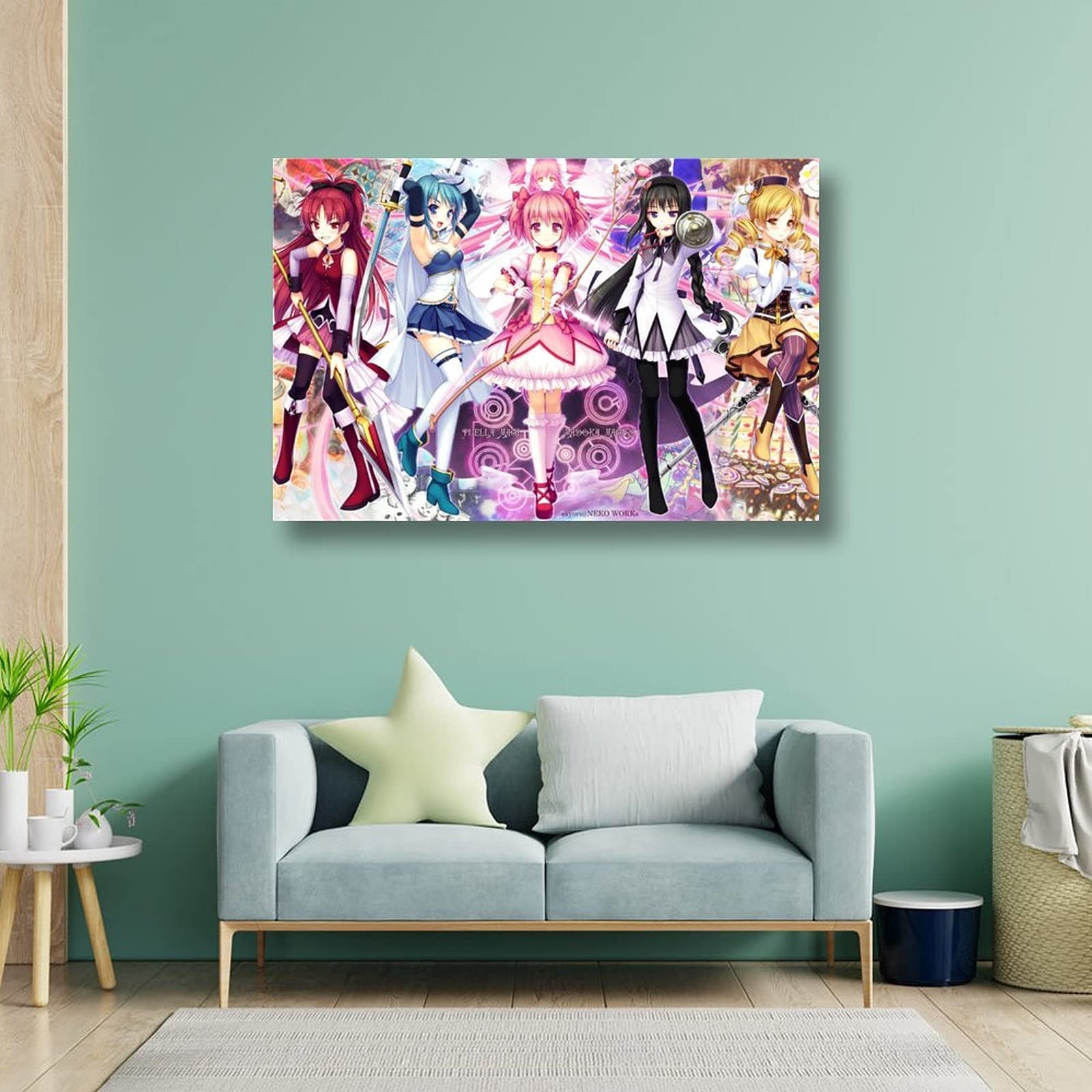 アート・デザイン・音楽 ANVERDI 50 years of magical creations Amazon.com: YARUN Japan Anime Psychological Drama Puella Magi