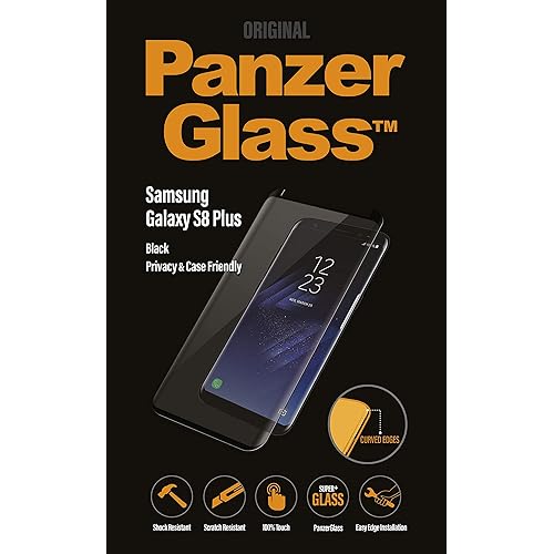 PanzerGlass Case Friendly for Galaxy S8+ Black